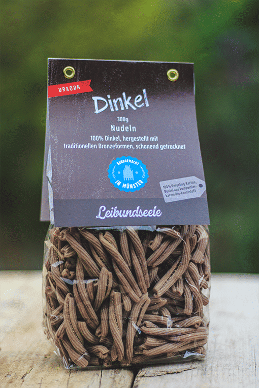 Urkorn Dinkel - Nudeln aus 100% Dinkel