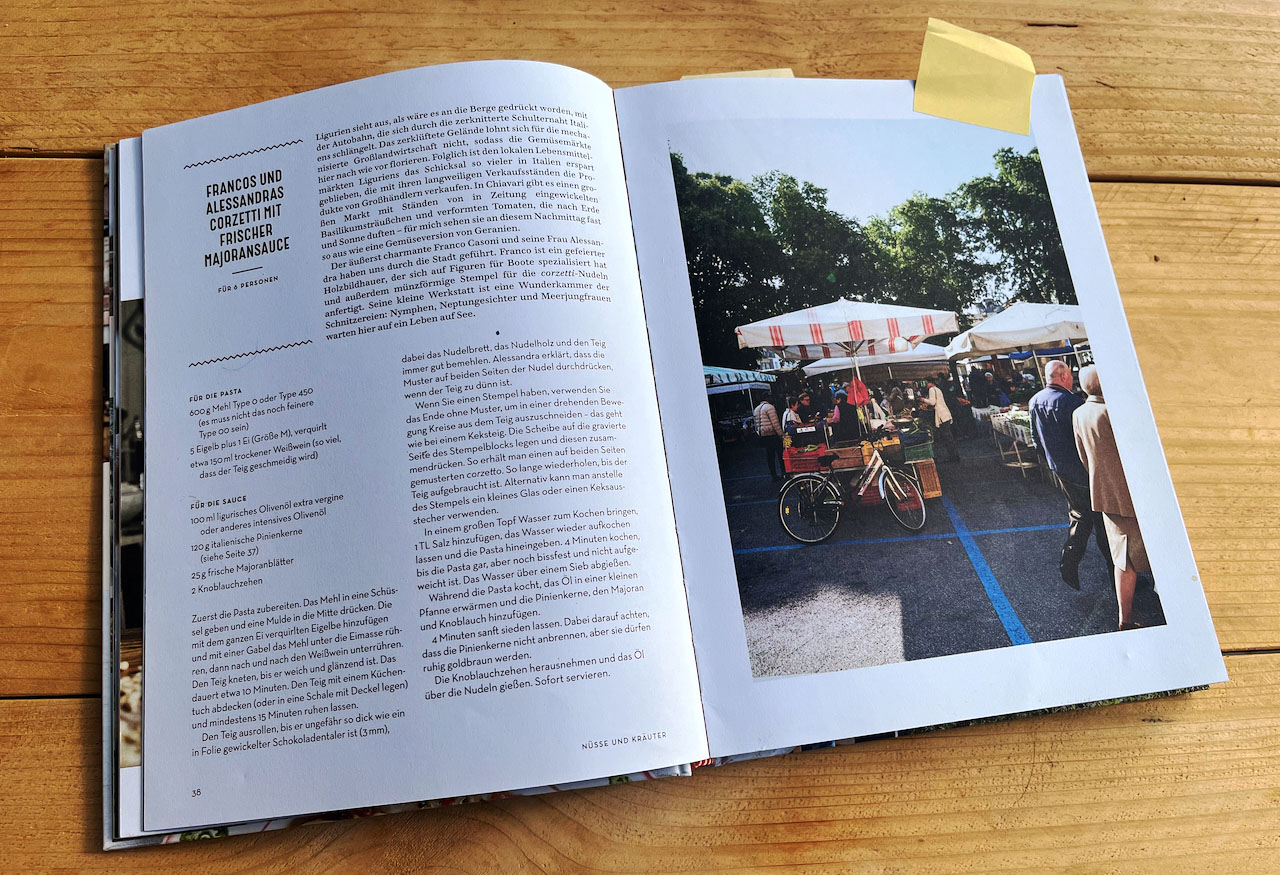 corzetti rezept buch